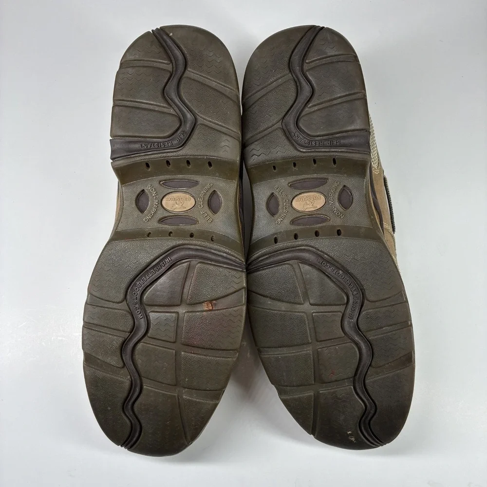 Irish Setter Lakeside 3812 Men's 11.5 Extra Wide Tan Leather Boat Shoes Red Wing